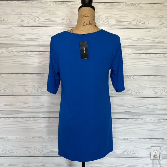 NWT. Alfani v-neck swing tunic top - Picture 3 of 10